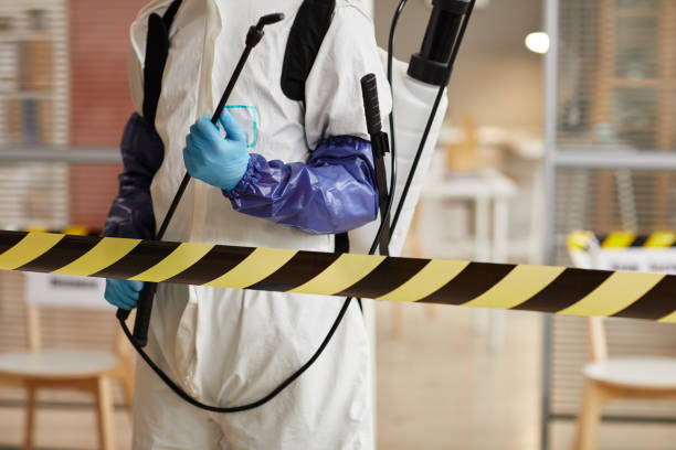 Professional Biohazard technician working in Key Biscayne, FL